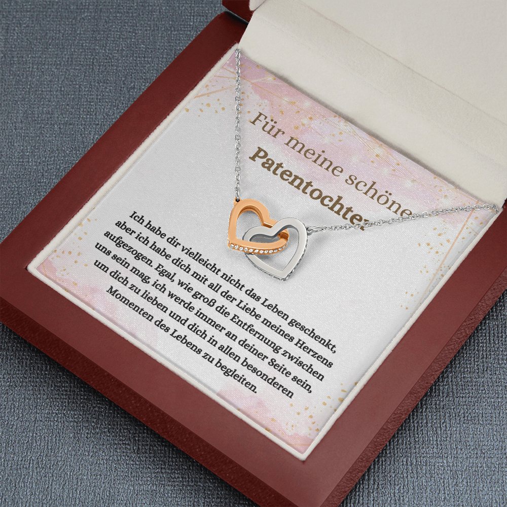 Patentochter Halskette German Goddaughter Necklace Gift