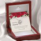 mahogany jewellery box, elegant grandma gift, pretty abuela gift