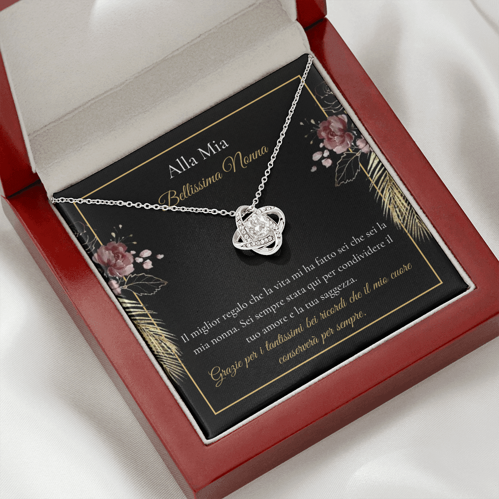 Bellissima Nonna Collana Italian Grandmother Necklace Card