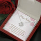 Latina niece necklace card