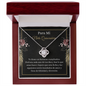 Nieta Quinceañera Pendant Necklace Present For granddaughter