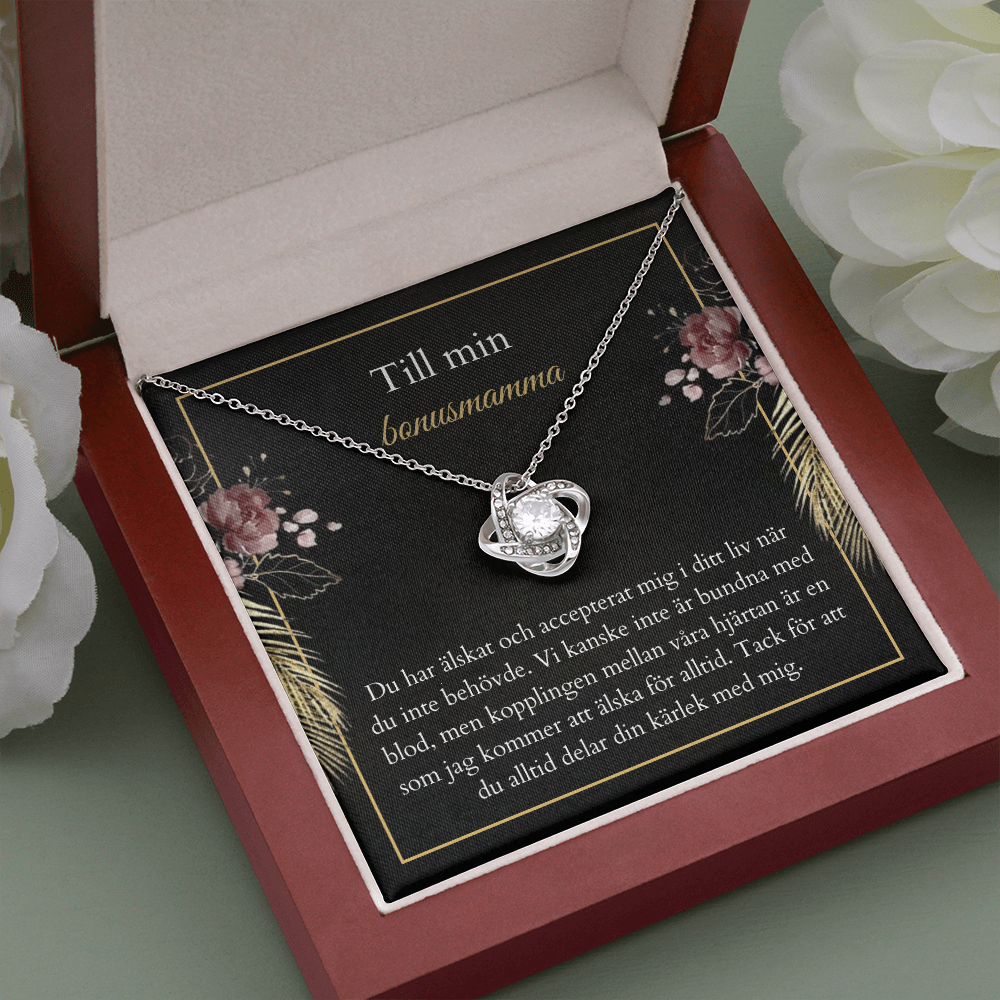 Bonusmamma Halsband Swedish Bonus Mother Necklace Card