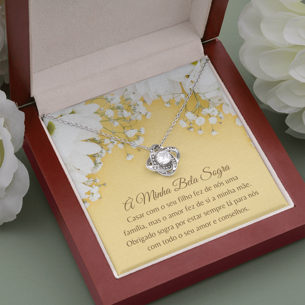 Bela Sogra Colar Portueges Mother-In-Law Necklace Card