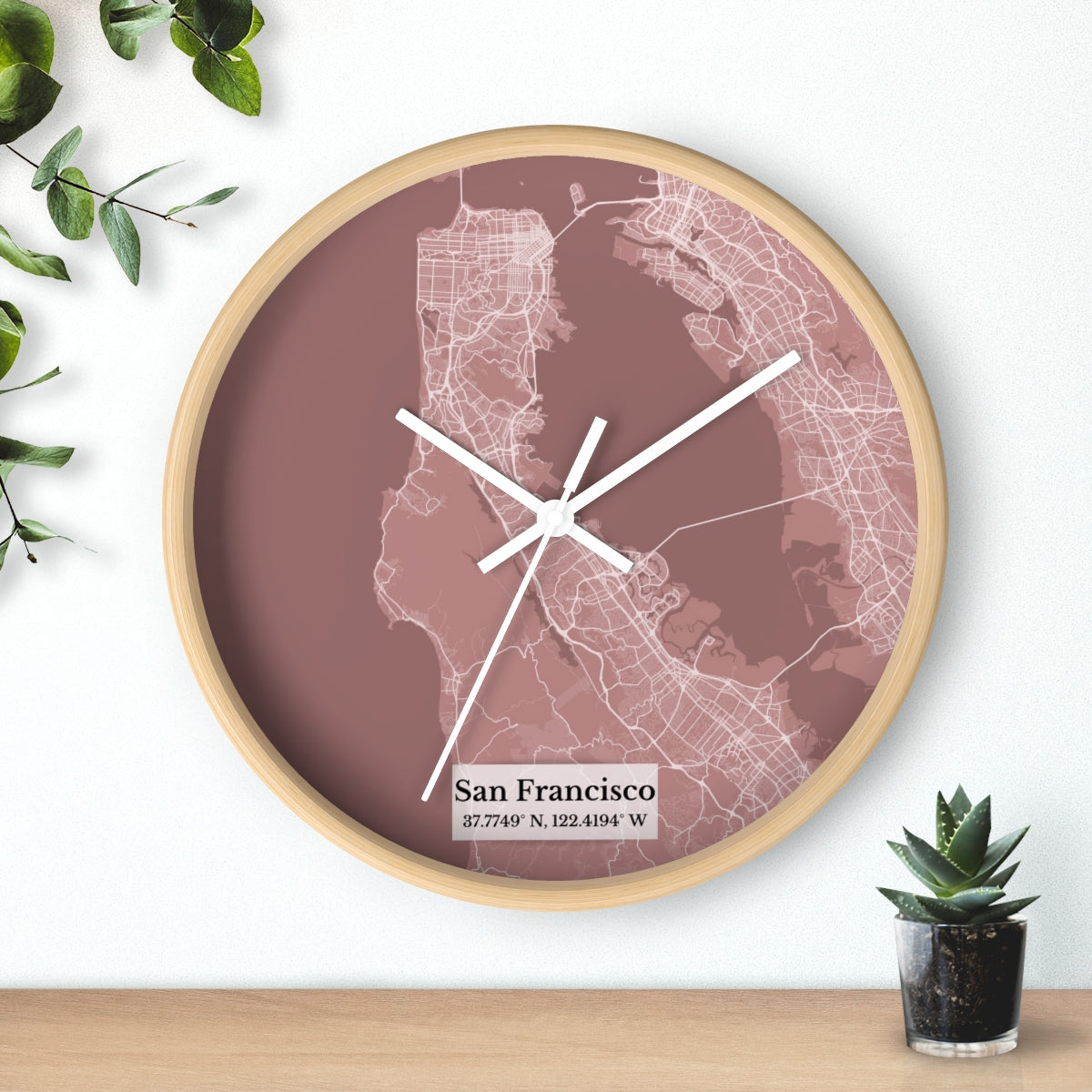 Reloj de pared San Francisco #7