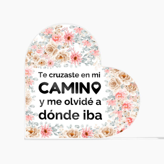 Regala a tu Novia/ Novio esta Hermosa Placa Acrílica Printed Heart Shaped Acrylic Plaque