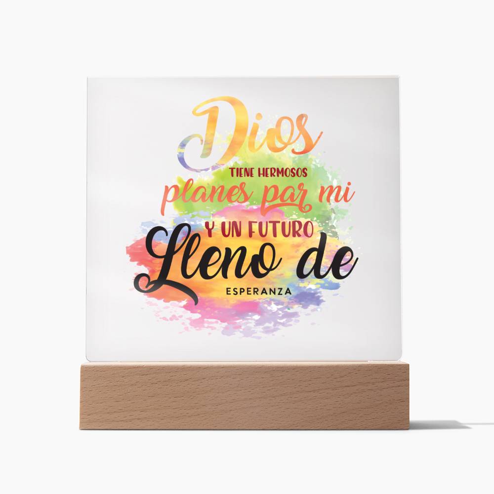 Spanish Frase Religiosa Regalo Home Accents