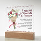 Suegra Regalo Especial y Sentimental Placa de Acrílico Cuadrada Acrylic Plaque