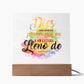 Spanish Frase Religiosa Regalo Home Accents