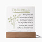 Vintage Mother in Law Acrylic Plaque Present
