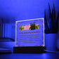 To My Amazing Grandma Square Acrylic Plaque Sentimental Present for Grandmother