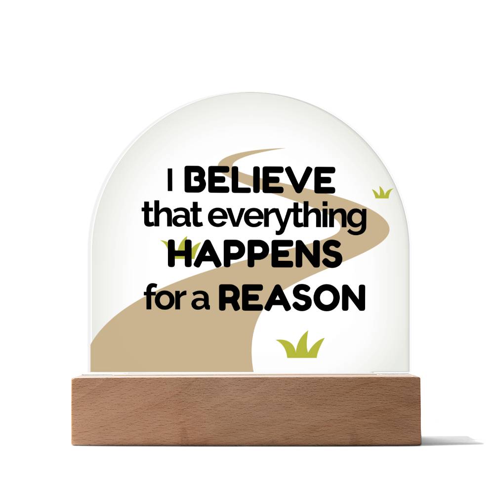 Domed Acrylic Plaque Give this Gift to that Special Person
