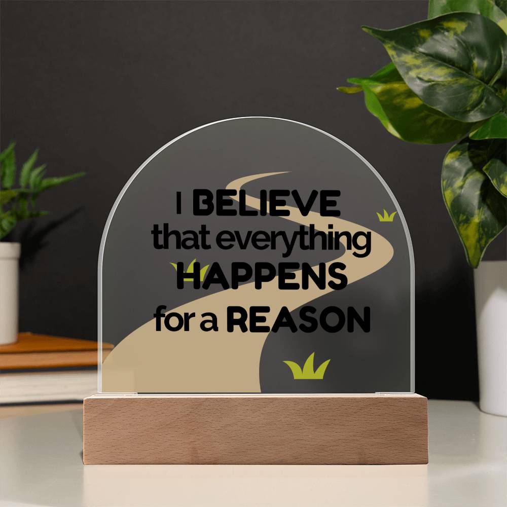 Domed Acrylic Plaque Give this Gift to that Special Person