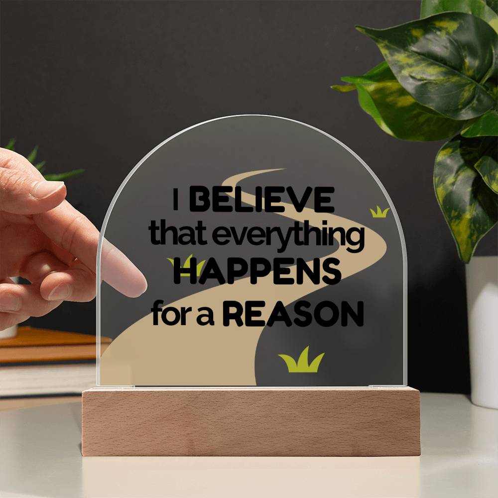Domed Acrylic Plaque Give this Gift to that Special Person