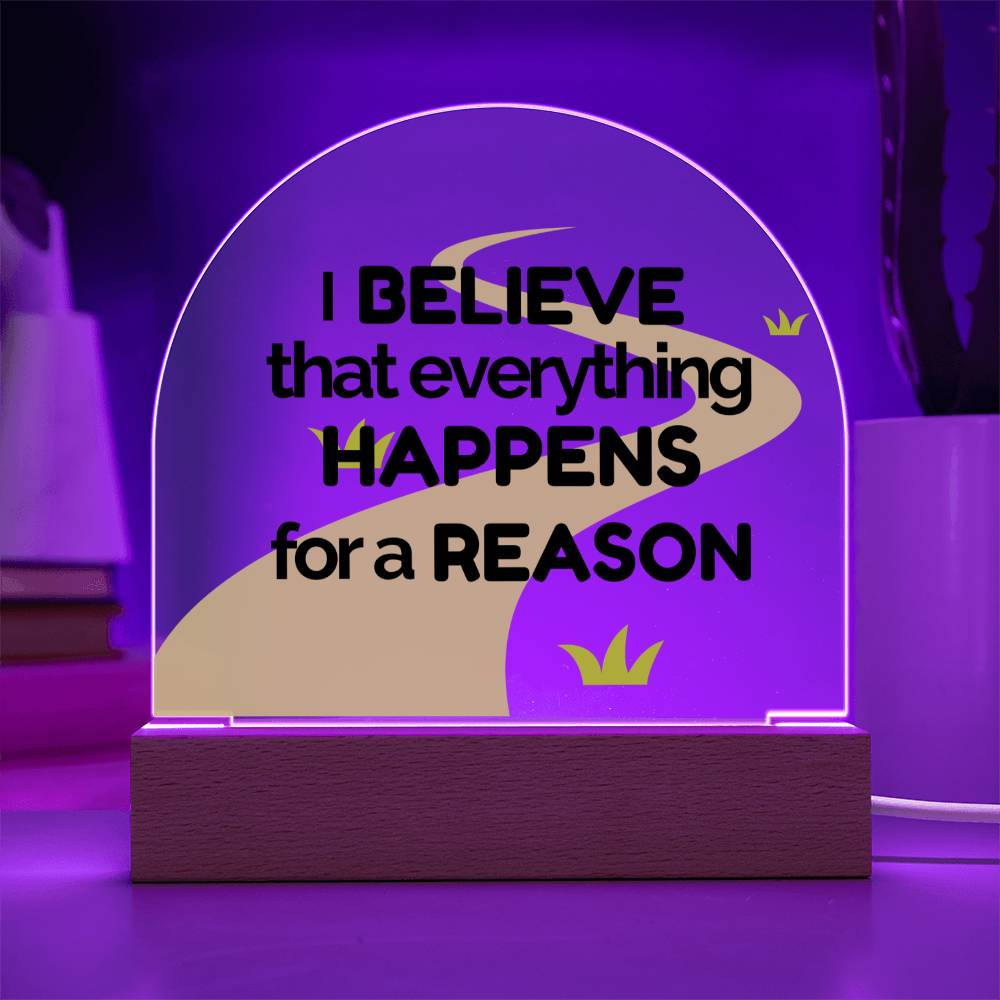 Domed Acrylic Plaque Give this Gift to that Special Person