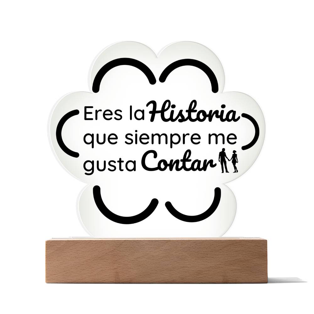 Printed Paw Print Acrylic Plaque Placa de Acrílico en forma de Nube