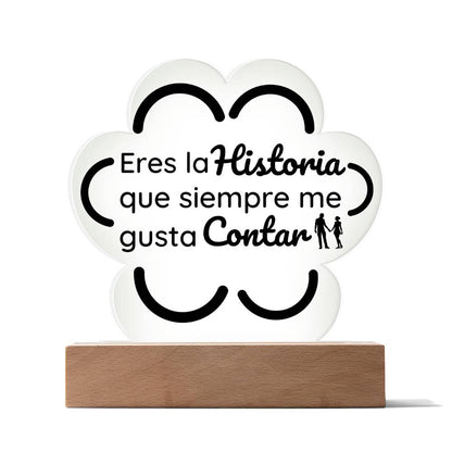 Printed Paw Print Acrylic Plaque Placa de Acrílico en forma de Nube