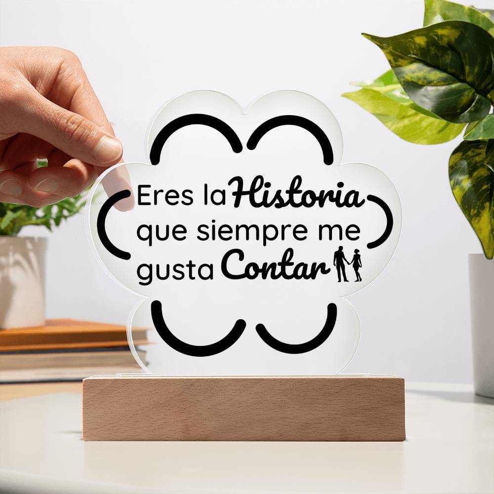Printed Paw Print Acrylic Plaque Placa de Acrílico en forma de Nube