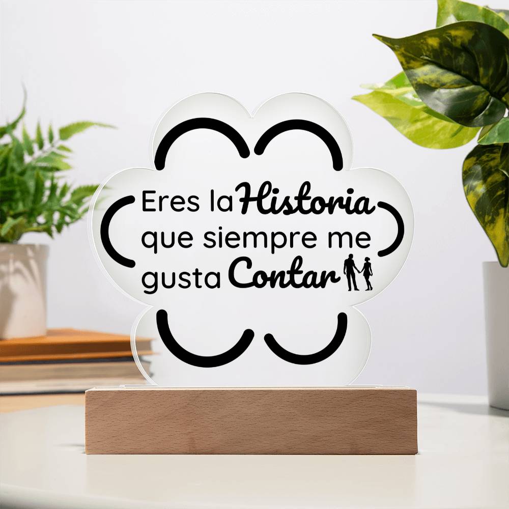 Printed Paw Print Acrylic Plaque Placa de Acrílico en forma de Nube
