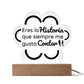 Printed Paw Print Acrylic Plaque Placa de Acrílico en forma de Nube