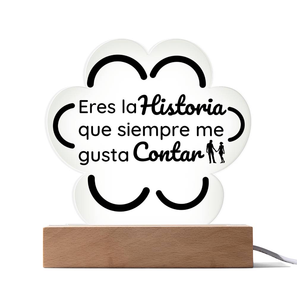 Printed Paw Print Acrylic Plaque Placa de Acrílico en forma de Nube