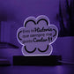 Printed Paw Print Acrylic Plaque Placa de Acrílico en forma de Nube