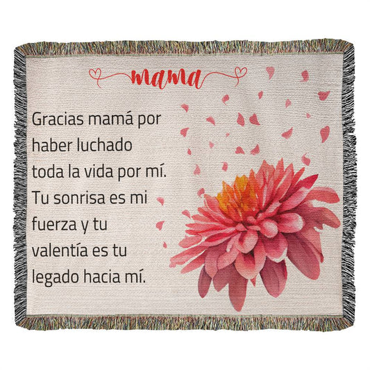 Manta para Mamá con Increíble Diseño Heirloom Woven Blanket