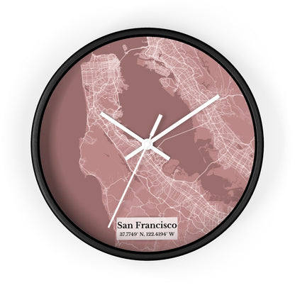 Reloj de pared San Francisco #6