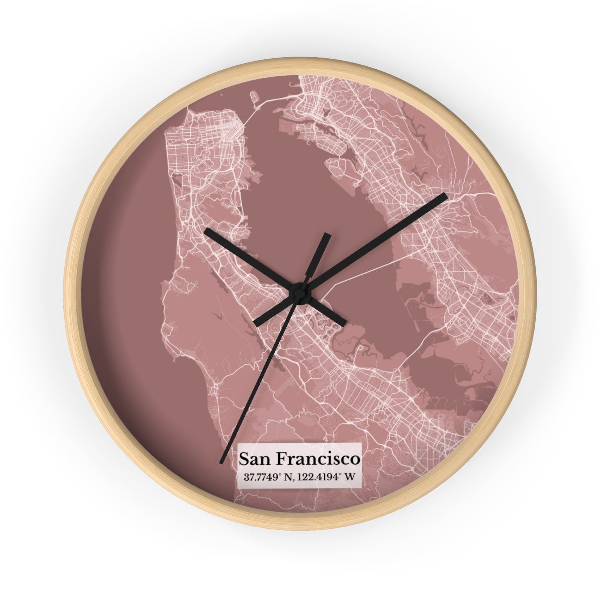 Reloj de pared San Francisco #6