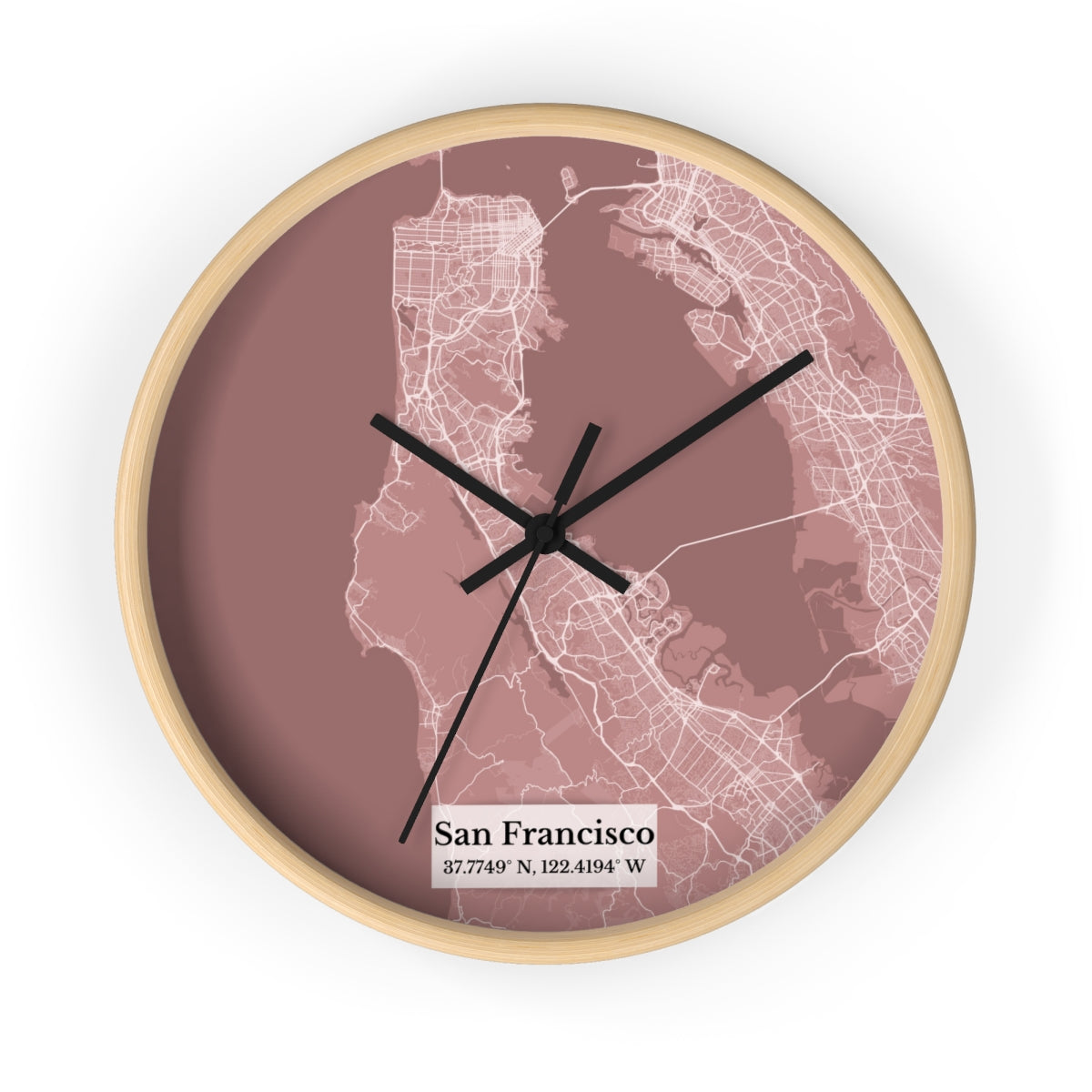 Reloj de pared San Francisco #7