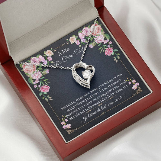 Luxury French Aunt necklace gift