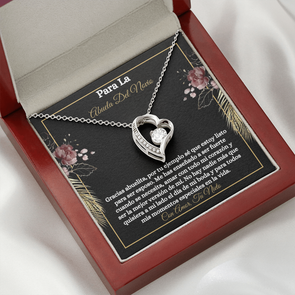 Abuela Del Novio Collar Regalo