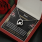 Bedstemor Halskæde Gave Danish Grandmother Necklace Card