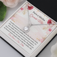Querida Mãe Colar Portuguese Mother Necklace Card