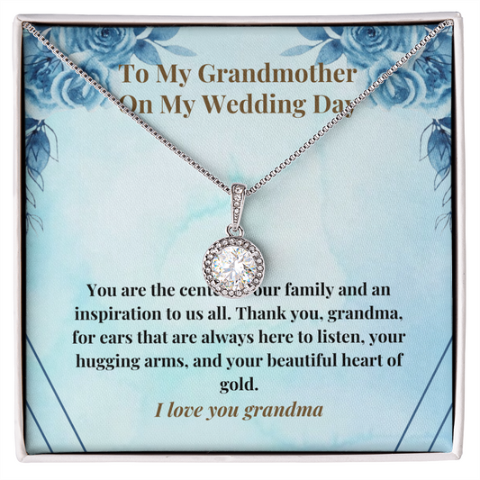 Grandma Wedding Necklace Pendant Gift