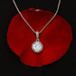 Sentimental Daughter Message Card Necklace Present Gift