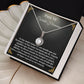 Querida Hermana Collar Con Tarjeta Latina Sister Necklace Gift