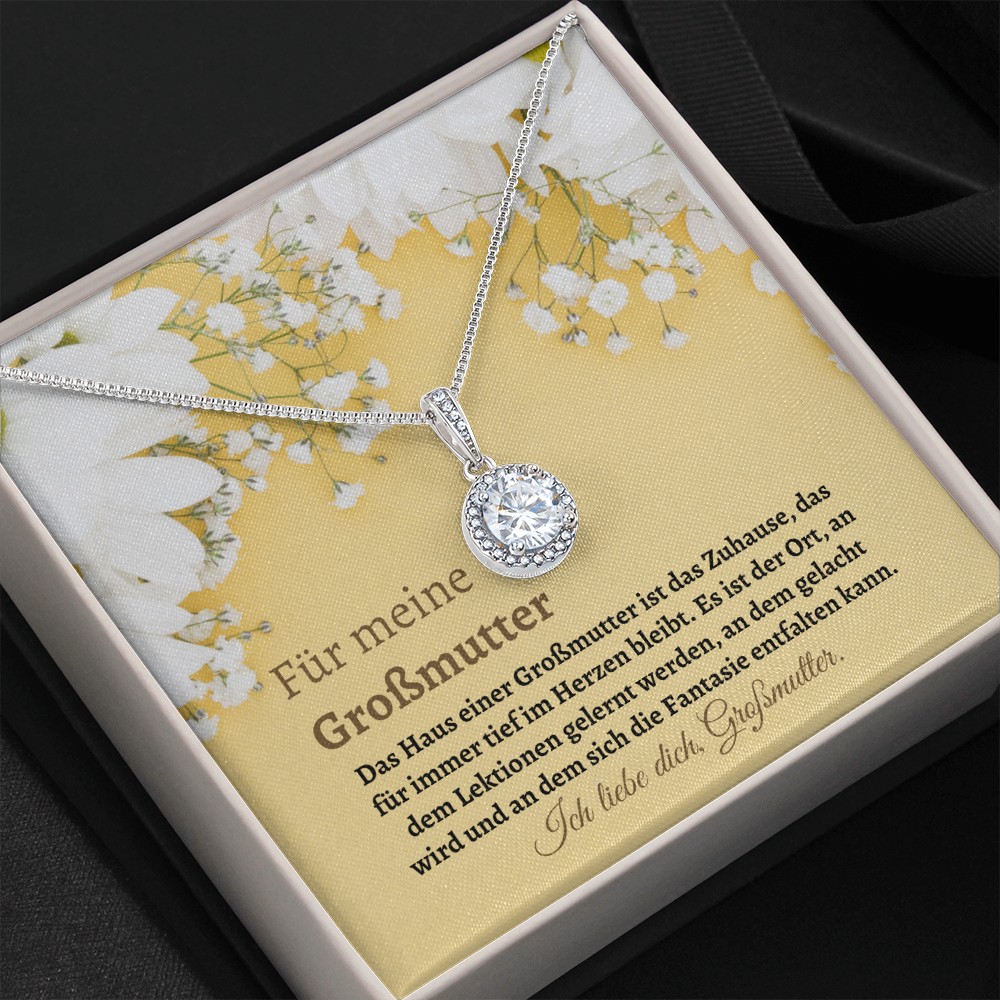 Großmutter Halskette Geschenk German Grandmother Necklace