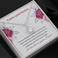 Tante Nichte Halskette Geschenk German Auntie Niece Necklace Card