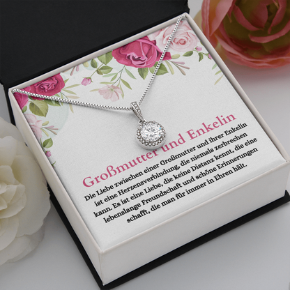 Großmutter Enkelin Halskette German Grandmother Granddaughter Necklace