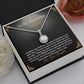 Sweet Mother Necklace Card Gift From Daughter