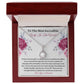 Heartfelt Wife Love Message Card Necklace Gift