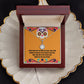 Day Of The Dead Message Card Necklace Memorial Gift