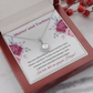 Mutter Tochter Halskette Geschenk German Mother Daughter Necklace Card