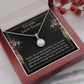 Faster Halskæde Gave Danish Aunt Message Card Necklace