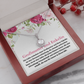 Großmutter Enkelin Halskette German Grandmother Granddaughter Necklace