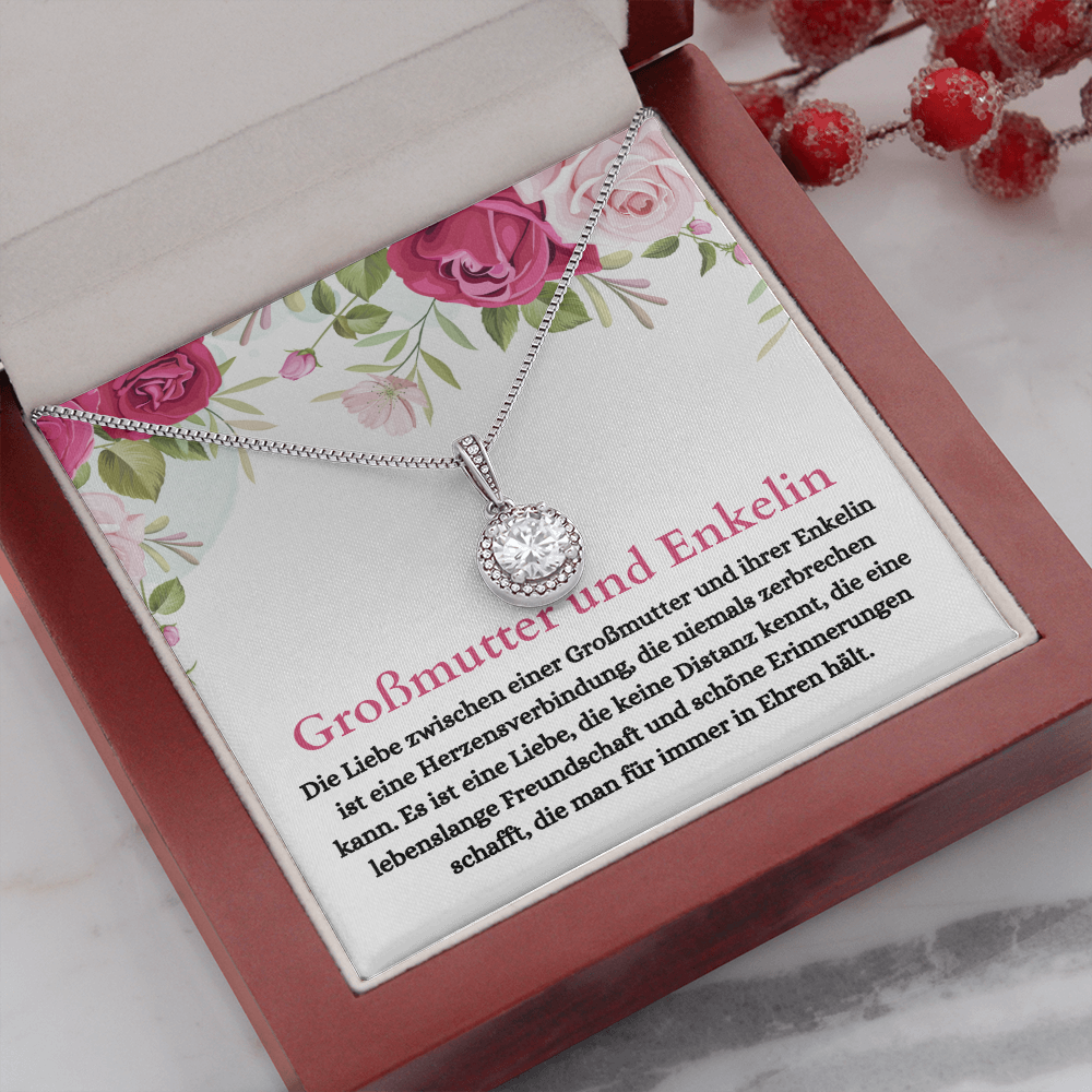Großmutter Enkelin Halskette German Grandmother Granddaughter Necklace