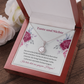 Tante Nichte Halskette Geschenk German Auntie Niece Necklace Card