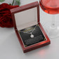 Granddaughter-In-Law Bride Card Necklace Wedding Gift
