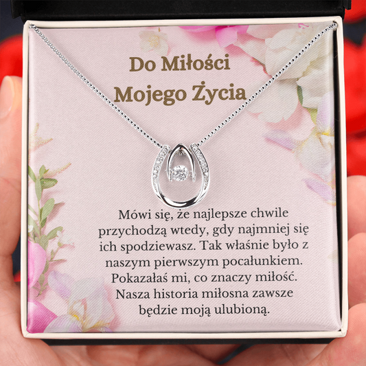 Żony Dziewczyna Naszyjnik Prezent Polish Wife Girlfriend Necklace