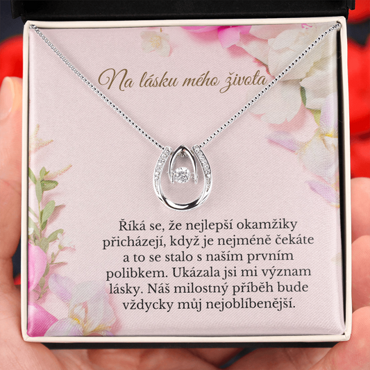 Manželka Přítelkyně Náhrdelník Dárek Czech Wife Girlfriend Necklace
